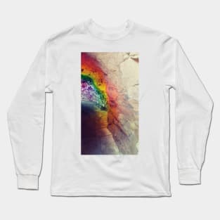 Hidden Rainbow in a Cave Long Sleeve T-Shirt